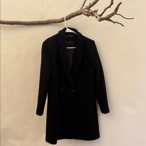 Zara Elegant Black Coat